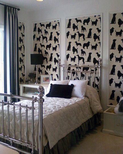 Dog Themed Room Decor, Dog Wallpaper