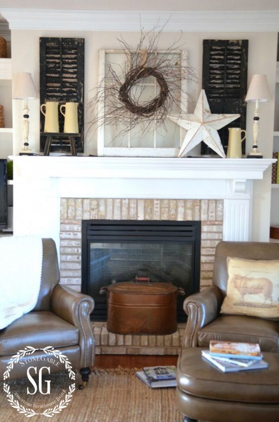 mantel decorating ideas for everyday